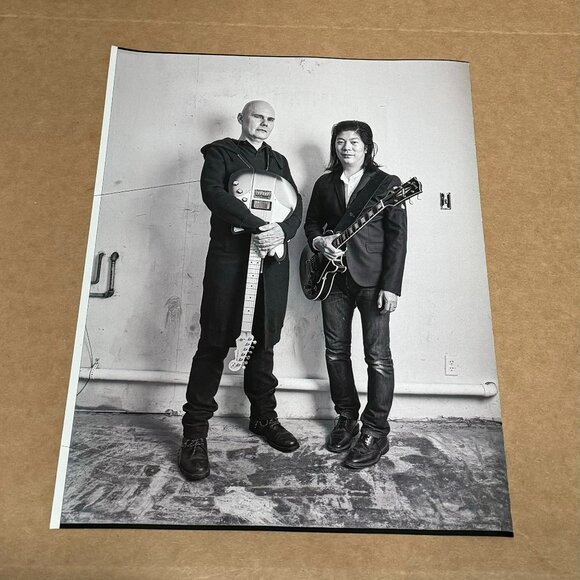 Billy Corgan & James Iha of the Smashing Pumpkins - Music Print Ad Photo - 2018 - Picture 1 of 1